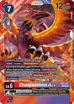 Zhuqiaomon — EX-05: Theme Booster Animal Colosseum #EX5-013 · Digimon