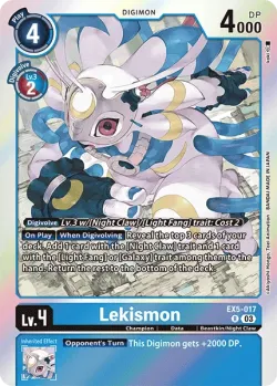Lekismon — EX-05: Theme Booster Animal Colosseum #EX5-017 · Digimon