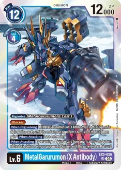 MetalGarurumon (X Antibody) 「EX5-026」「EN」
