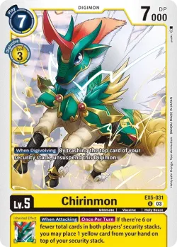 Chirinmon 「EX5-031」「EN」