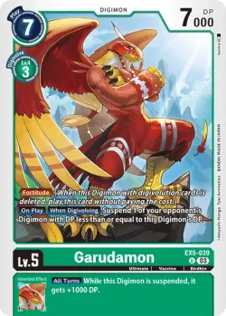 Garudamon 「EX5-039」「EN」