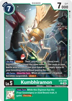 Kumbhiramon 「EX5-040」「EN」