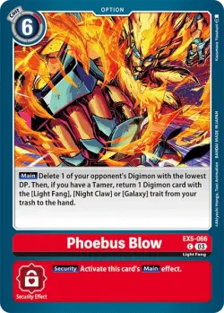 Phoebus Blow 「EX5-066」「EN」
