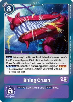 Biting Crush 「EX5-069」「EN」