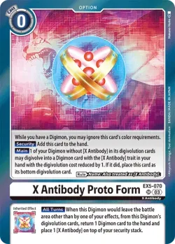 X Antibody Proto Form 「EX5-070」「EN」