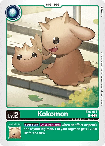 Kokomon 「EX6-004」「EN」
