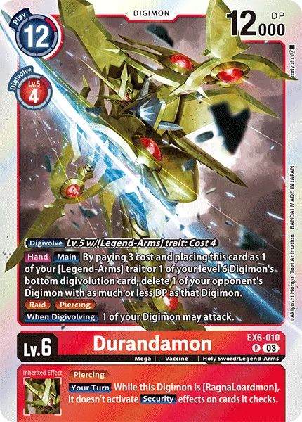 Durandamon 「EX6-010」「EN」