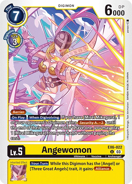 Angewomon 「EX6-022」「EN」