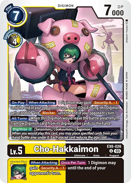 Cho-Hakkaimon 「EX6-026」「EN」
