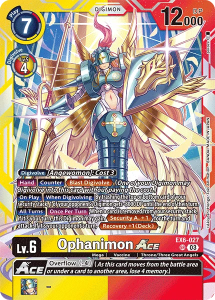 Ophanimon 「EX6-027」「EN」
