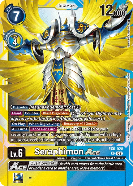 Seraphimon 「EX6-028」「EN」