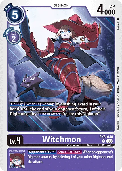 Witchmon 「EX6-048」「EN」
