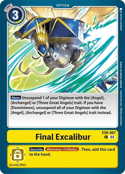 Final Excalibur 「EX6-067」「EN」