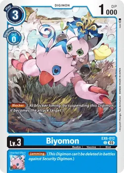 Biyomon — EX-06: Theme Booster Infernal Ascension #EX6-012 · Digimon