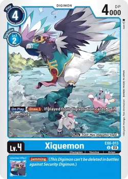 Xiquemon — EX-06: Theme Booster Infernal Ascension #EX6-013 · Digimon