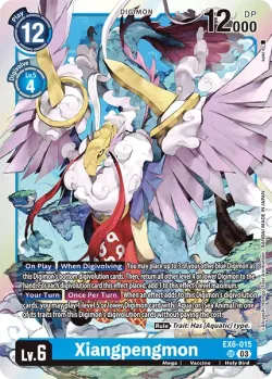 Xiangpengmon — EX-06: Theme Booster Infernal Ascension #EX6-015 · Digimon