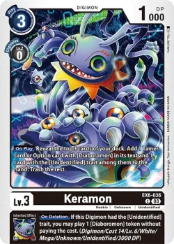 Keramon 「EX6-036」「EN」