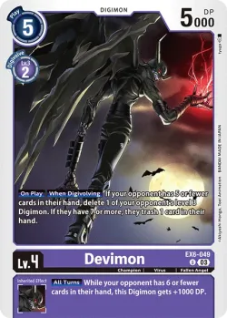 Devimon 「EX6-049」「EN」