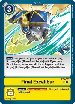 Final Excalibur 「EX6-067」「EN」