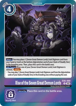 Rise of the Seven Great Demon Lords 「EX6-069」「EN」