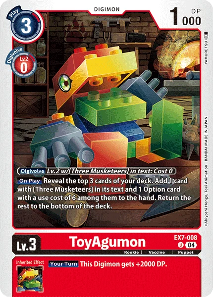ToyAgumon 「EX7-008」「EN」