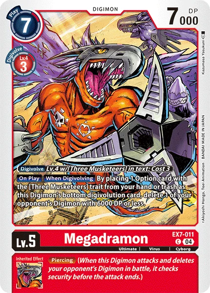 Megadramon 「EX7-011」「EN」
