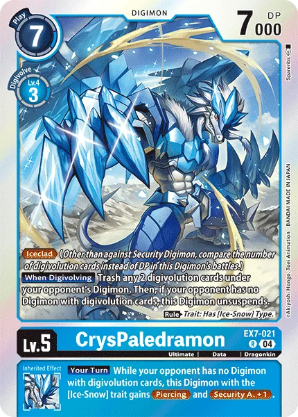 CrysPaledramon 「EX7-021」「EN」