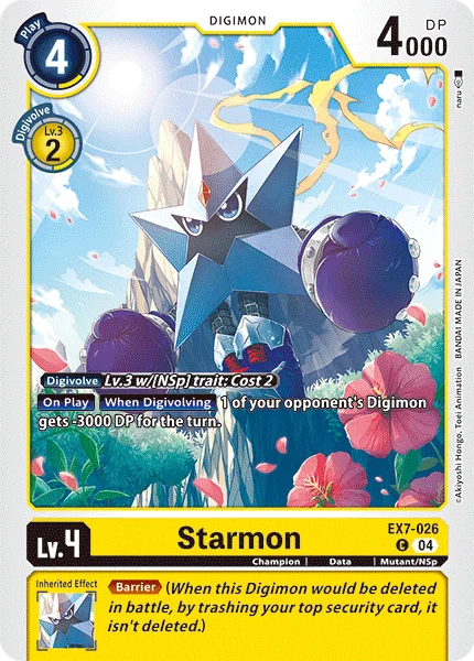 Starmon 「EX7-026」「EN」