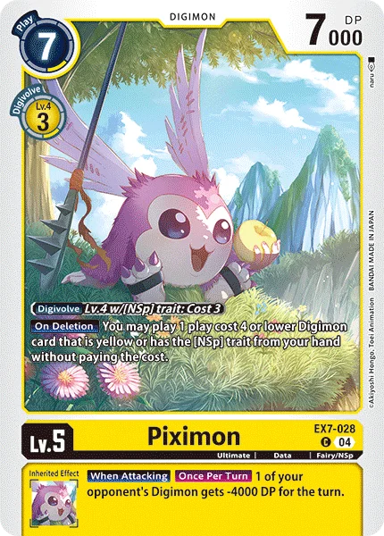 Piximon 「EX7-028」「EN」