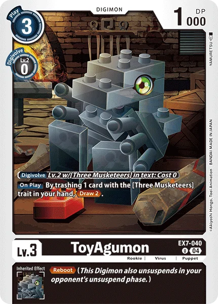 ToyAgumon 「EX7-040」「EN」