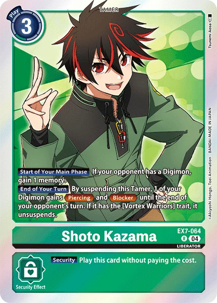 Shoto Kazama 「EX7-064」「EN」