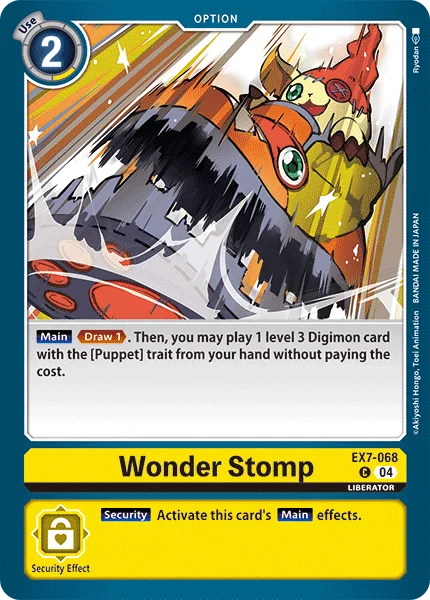 Wonder Stomp 「EX7-068」「EN」