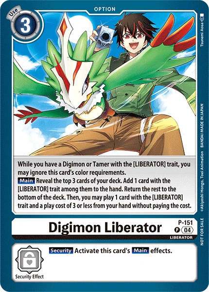 Digimon Liberator 「P-151」「EN」