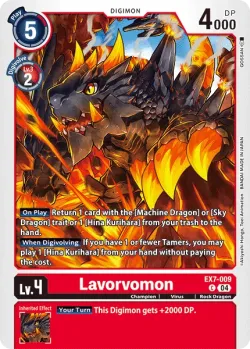 Lavorvomon — EX-07: Extra Booster Digimon Liberator #EX7-009 · Digimon