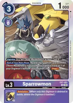 Sparrowmon 「EX7-051」「EN」