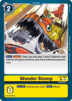 Wonder Stomp 「EX7-068」「EN」