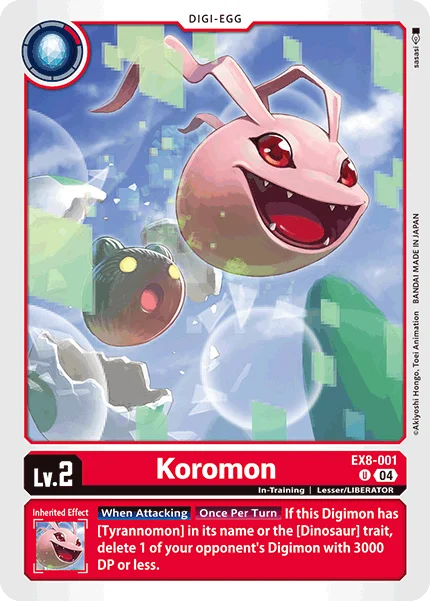 Koromon 「EX8-001」「EN」