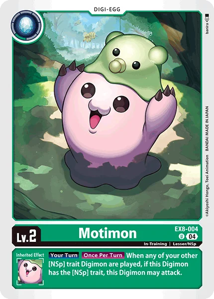 Motimon 「EX8-004」「EN」