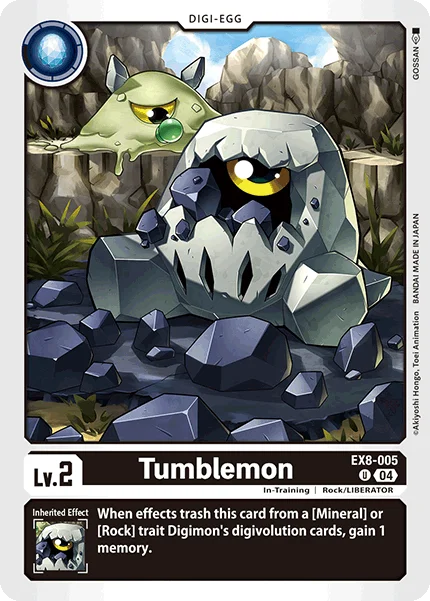 Tumblemon 「EX8-005」「EN」