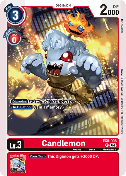 Candlemon 「EX8-008」「EN」