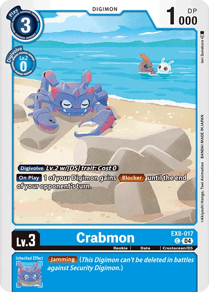 Crabmon 「EX8-017」「EN」