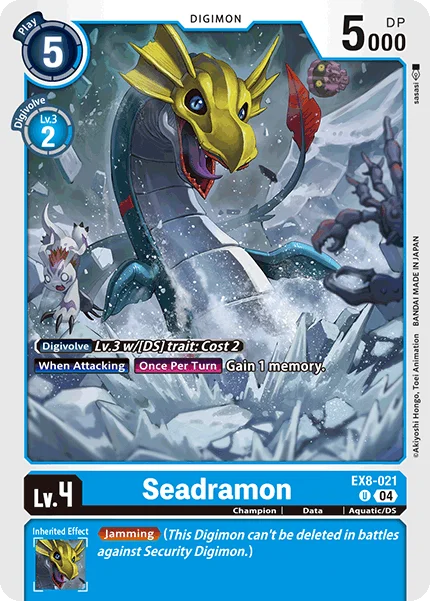 Seadramon 「EX8-021」「EN」