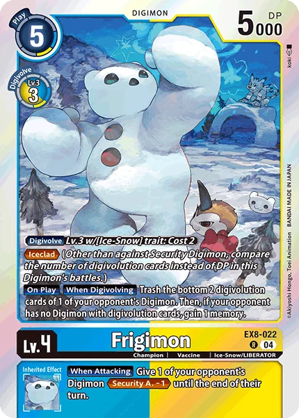 Frigimon 「EX8-022」「EN」