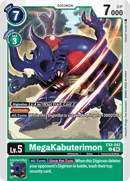 MegaKabuterimon 「EX8-042」「EN」