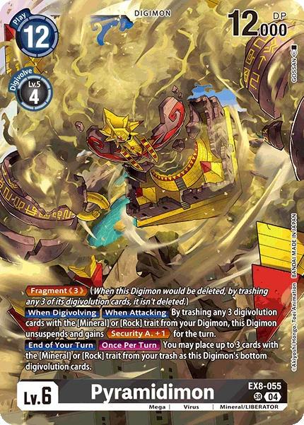 Pyramidimon 「EX8-055」「EN」
