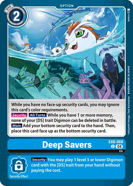 Deep Savers 「EX8-068」「EN」
