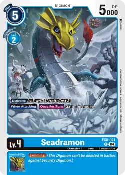 Seadramon 「EX8-021」「EN」