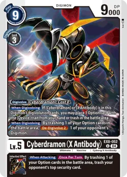 Cyberdramon (X Antibody) 「EX8-052」「EN」