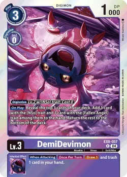 DemiDevimon 「EX8-057」「EN」