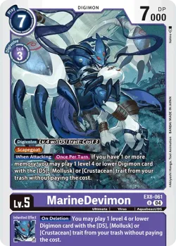 MarineDevimon 「EX8-061」「EN」